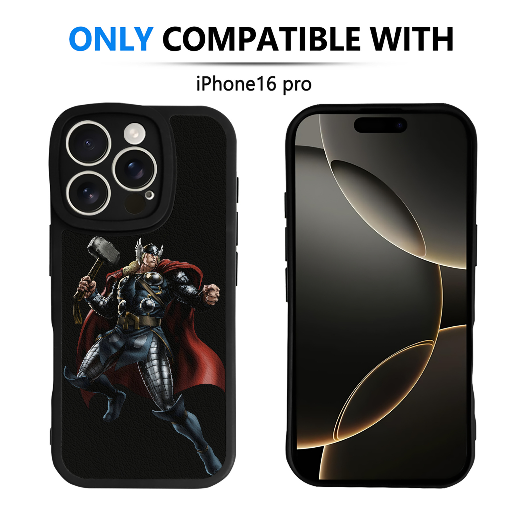 （画像用） アベンジャーズ The Avengers 【iPhone 16シリーズ対応】シリコンスマホケース（レザー調） 材質：シリコン